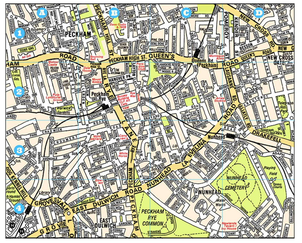 ‘Sounds Maps’ – Music History of Peckham & Camberwell
